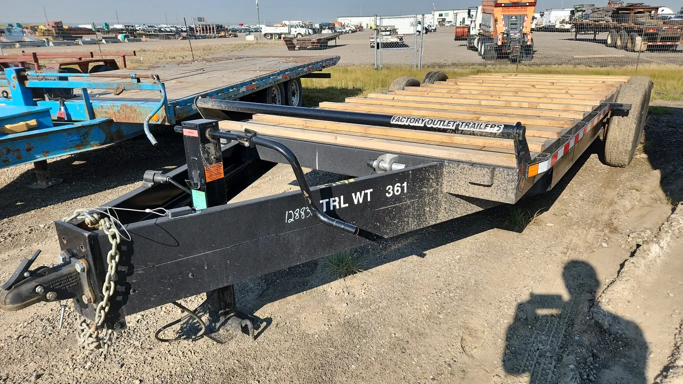 2021 Canada Trailers T/A 18 Landscape Trailer