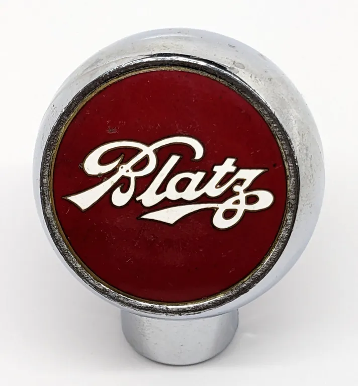 BALL TAP KNOB HANDLE BLATZ BEER MILWAUKEE WISCONSIN (ROBBINS)