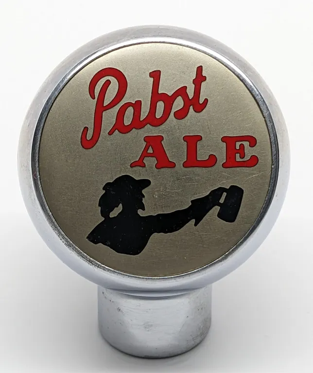 BALL TAP KNOB HANDLE PABST ALE MILWAUKEE WISCONSIN (ROBBINS)