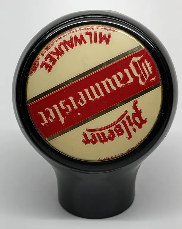 BALL TAP KNOB HANDLE BRAUMEISTER PILSENER BEER MILWAUKEE WISCONSIN (BASTIAN BROS)