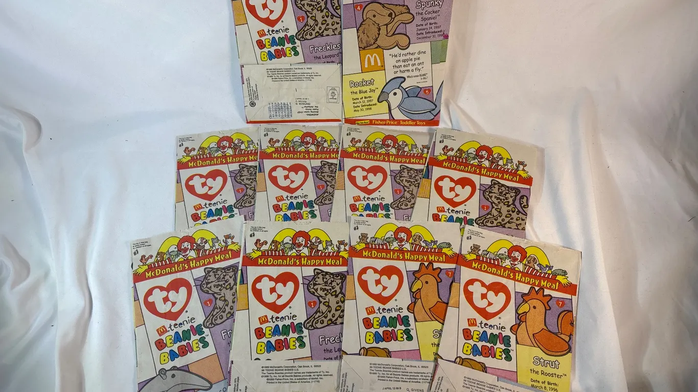 McDonald's Ty Beanie Babies Bags