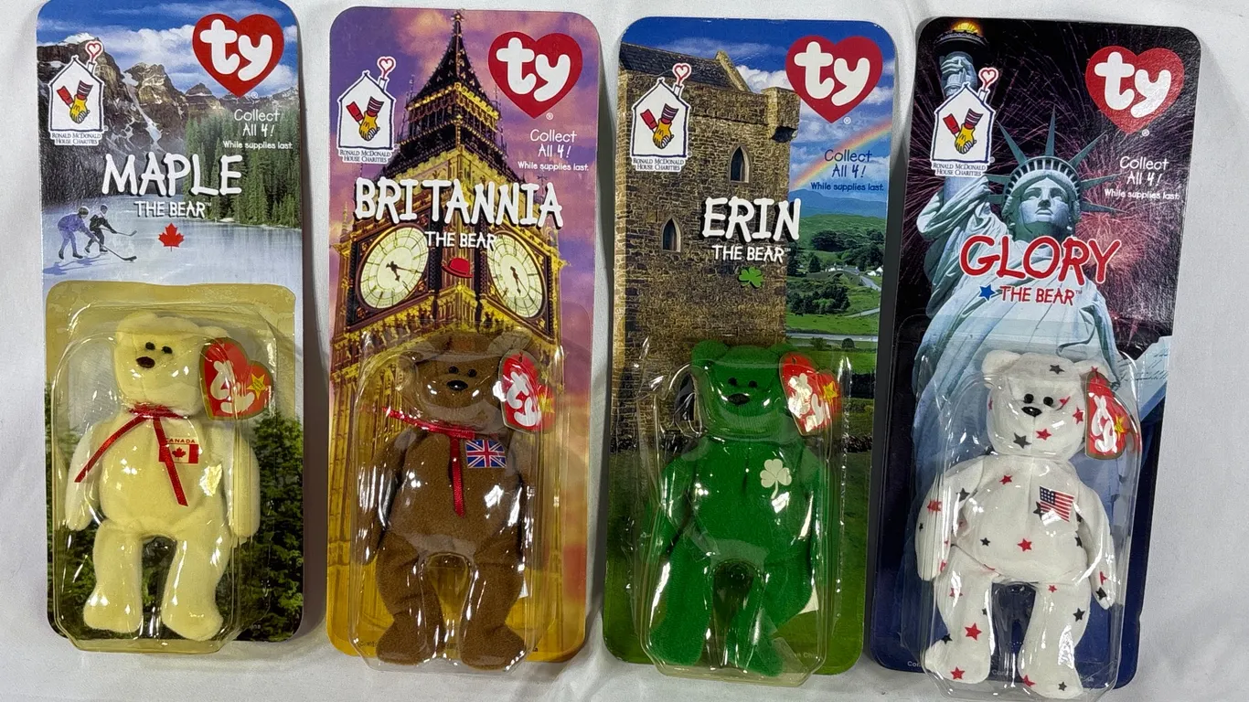 McDonald's TY Beanie Babies Set