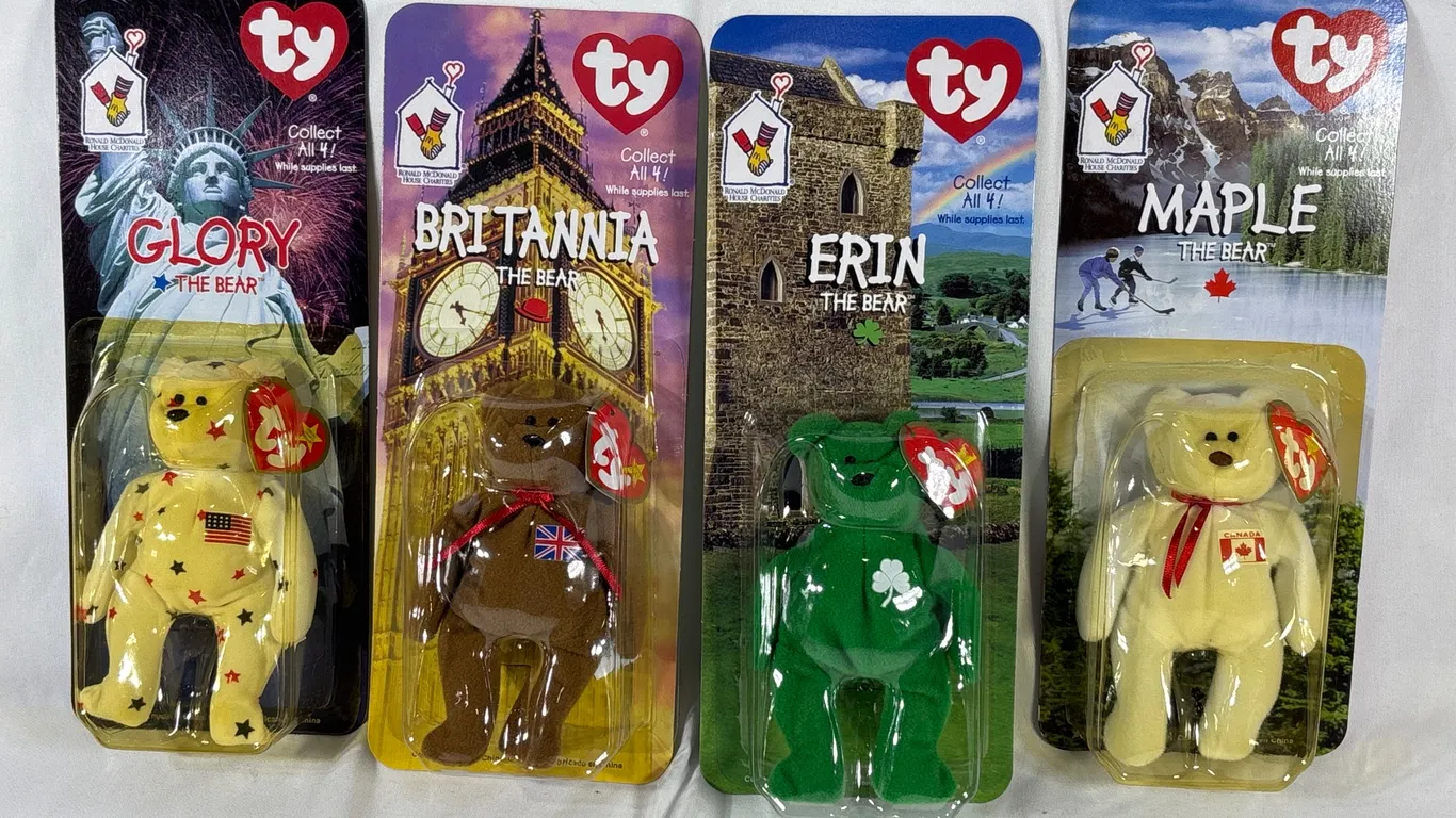 McDonald's TY Beanie Babies Set