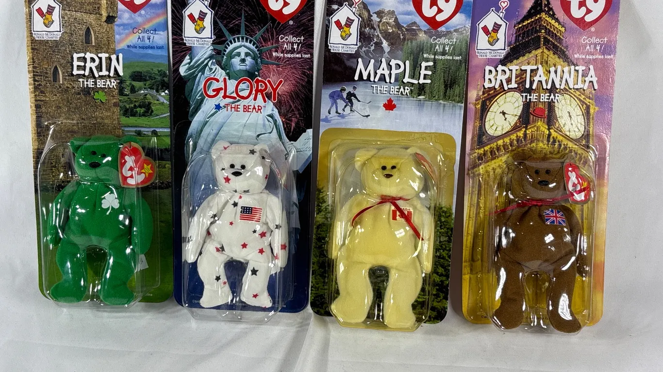 McDonald's TY Beanie Babies Set