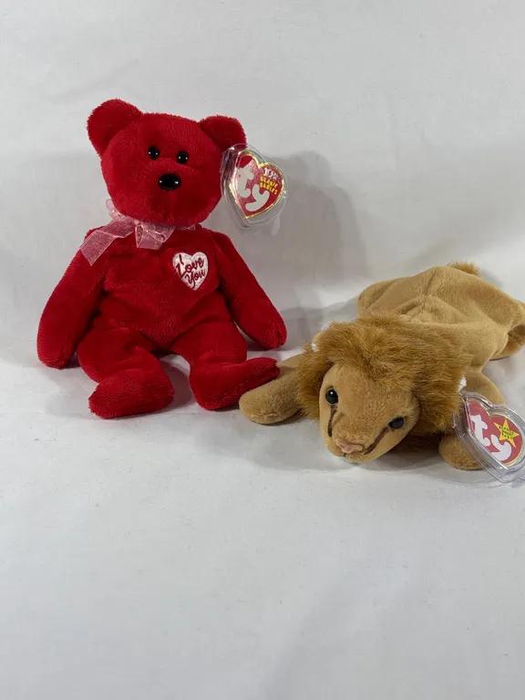 2 TY Beanie Babies