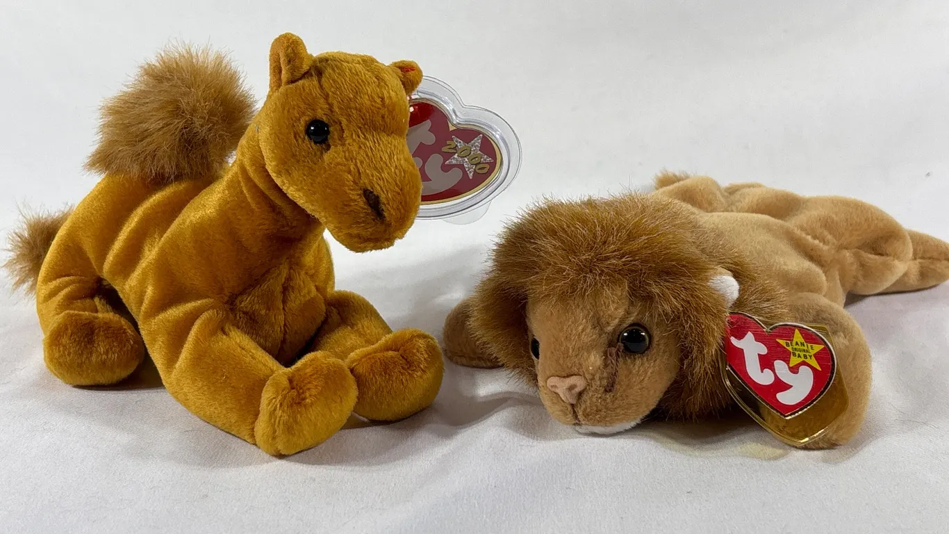 2 TY Beanie Babies