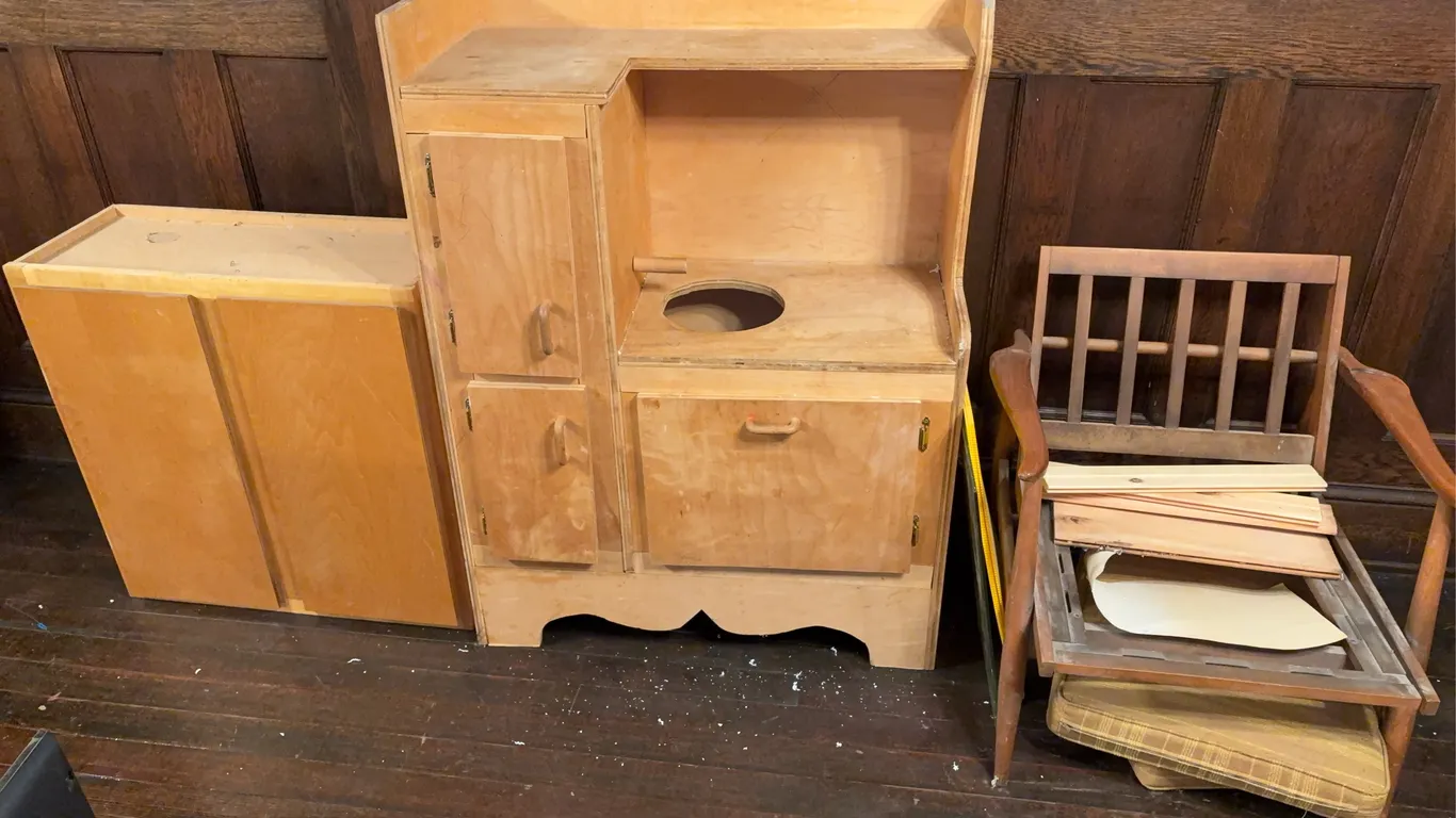 Wood Cabinets and Miscellaneous