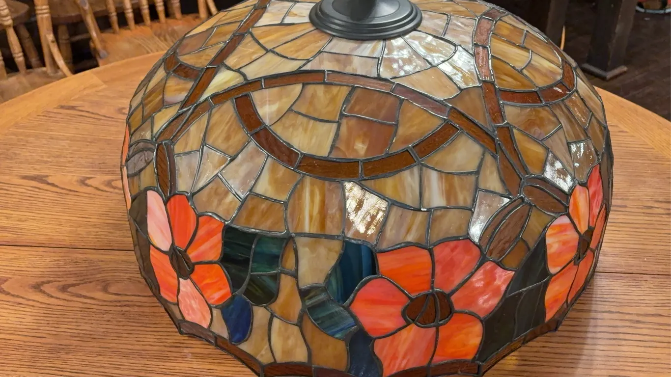 Stain Glass Type Hanging Bar/Kitchen Light