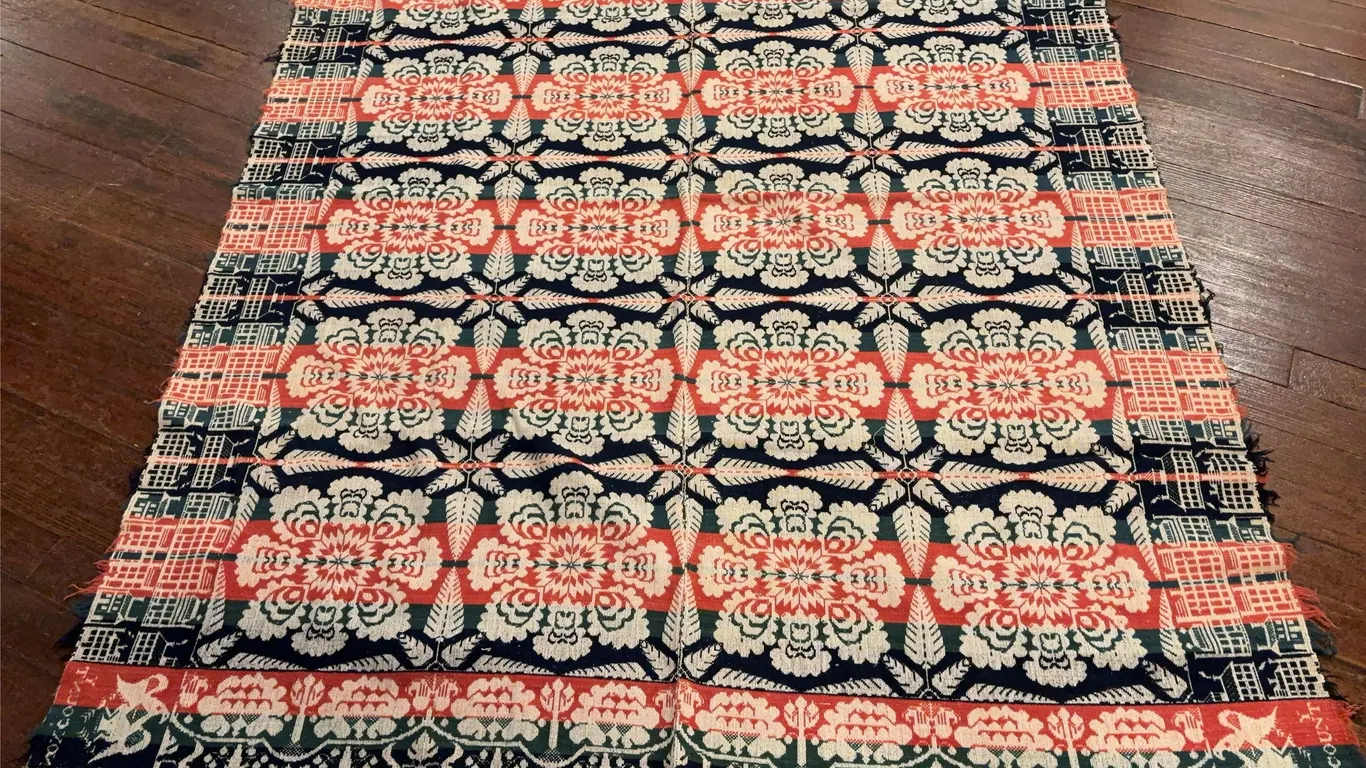 1850 Knox County Coverlet