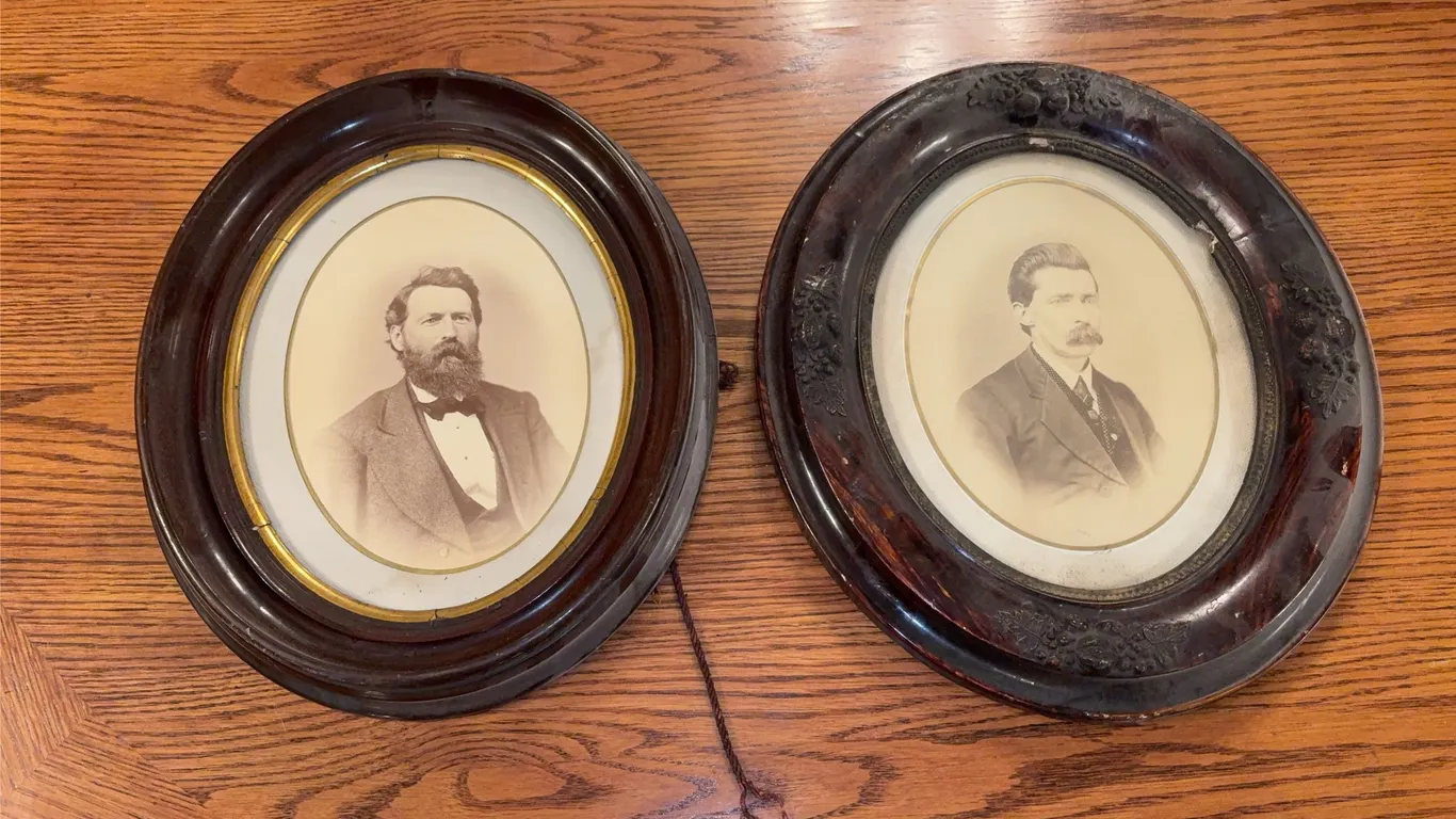 Two Early Gentlemen Photos
