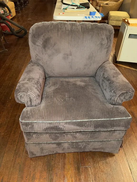 Brown Swivel Rocker