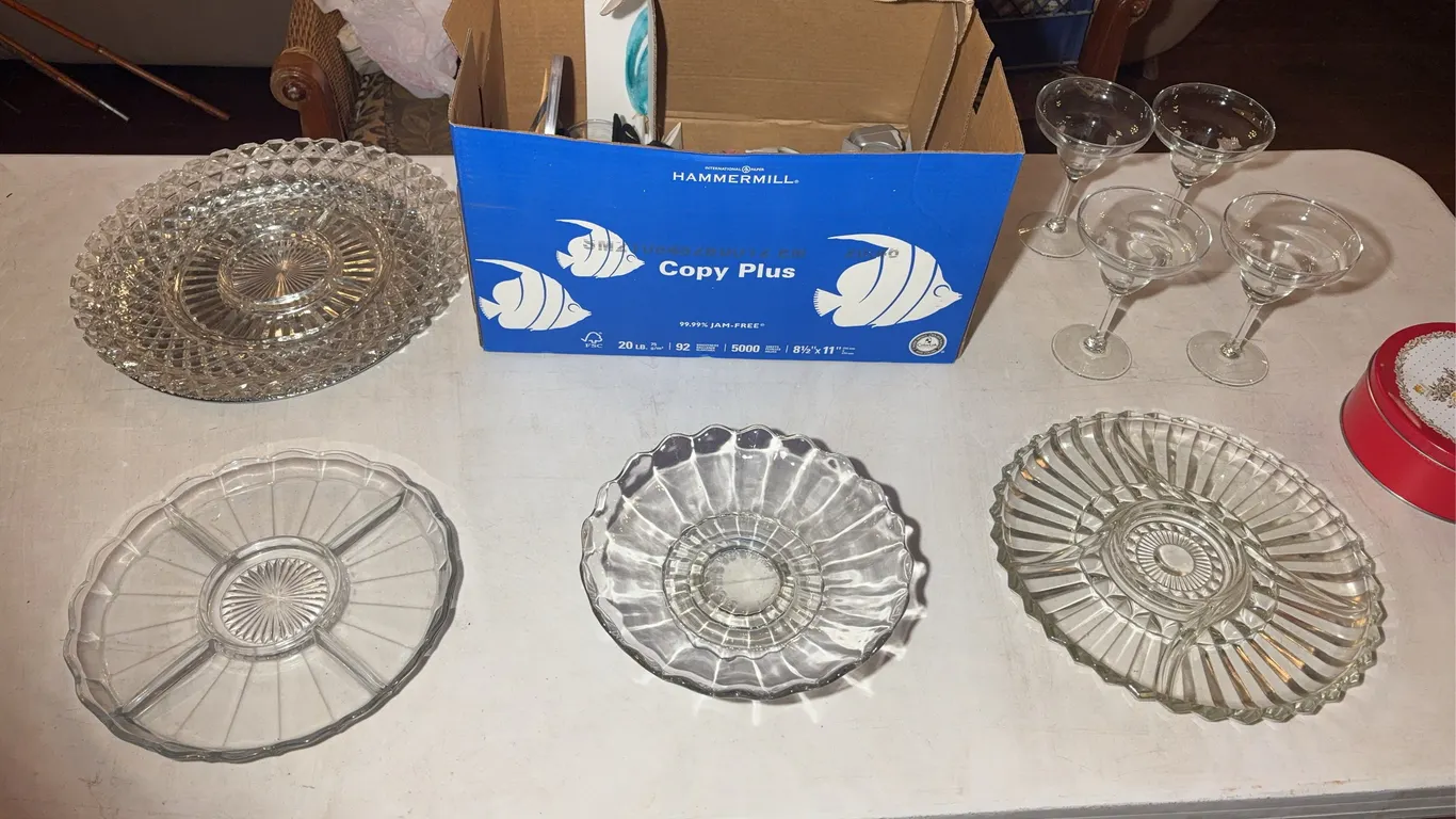 Glassware Lot