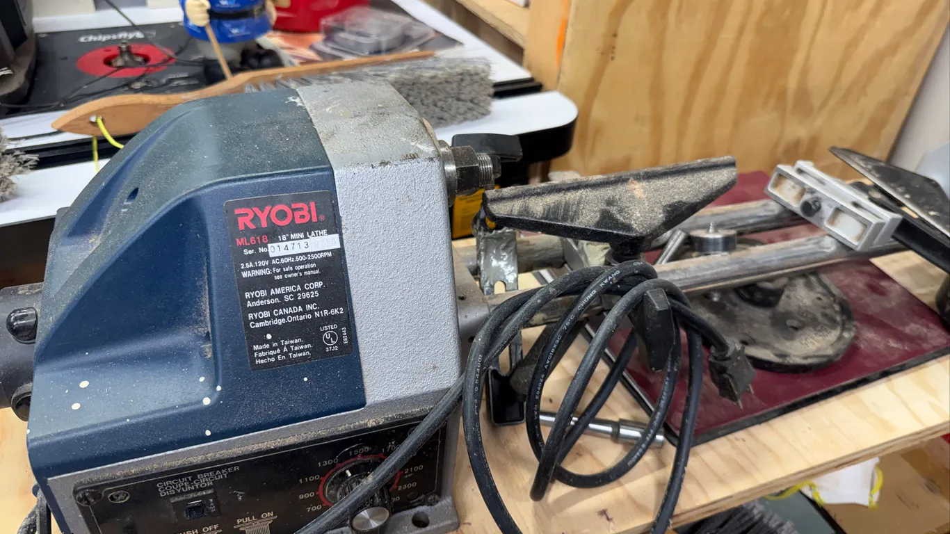 Ryobi ML618 18" Mini Lathe