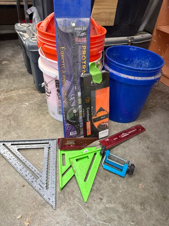 Woodworking Layout & Measuring Tool Assortment
