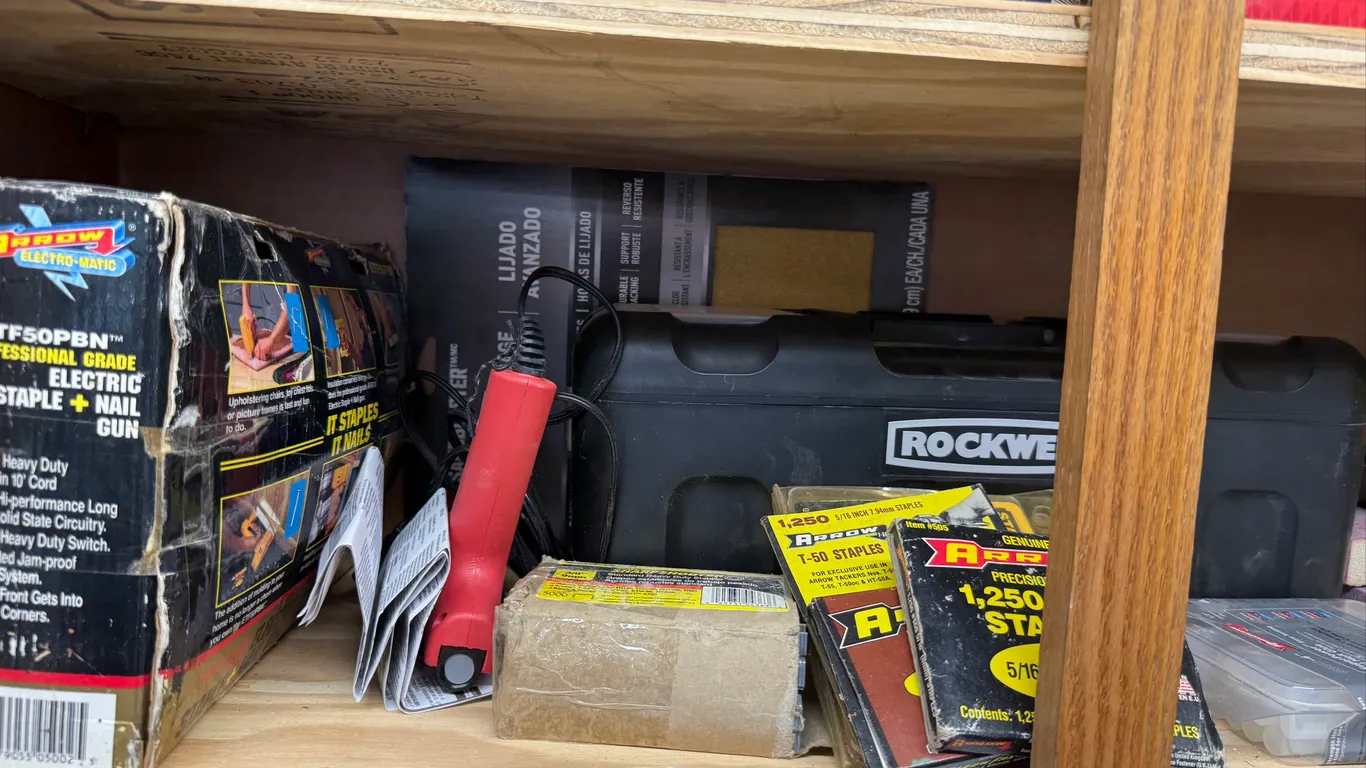 Rockwell RK5131K Sonicrafter F30 Multi-Tool, Arrow Staple/Nail Gun & Workshop Supplies