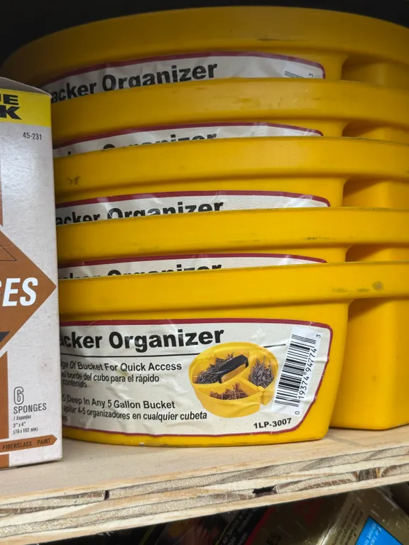 5-Gallon Bucket Organizer Inserts
