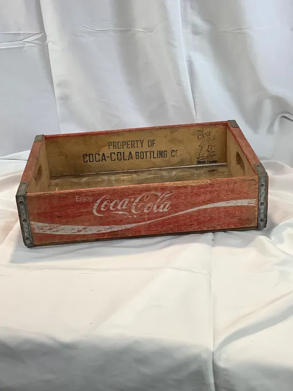 vintage coke Crate