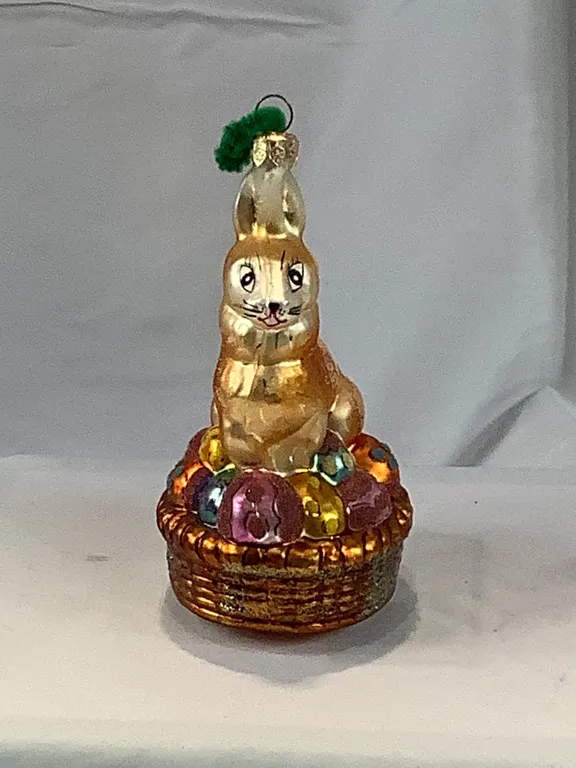 Radko Bunny Basket