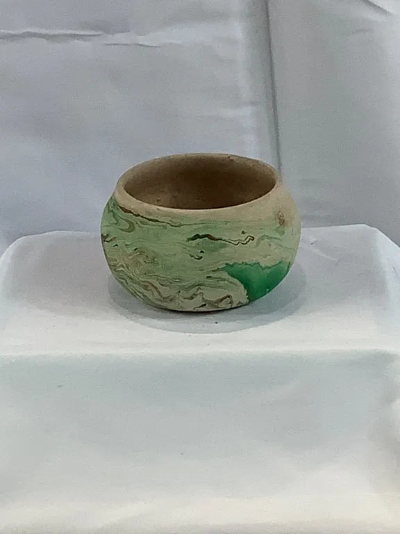 Vintage Nemadji Clay Pottery Bowl