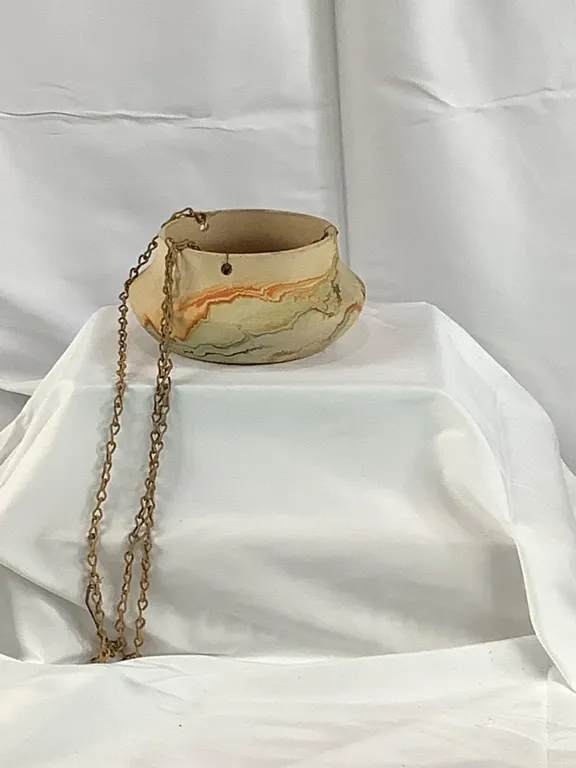 Vintage Hanging Nemadji Pottery