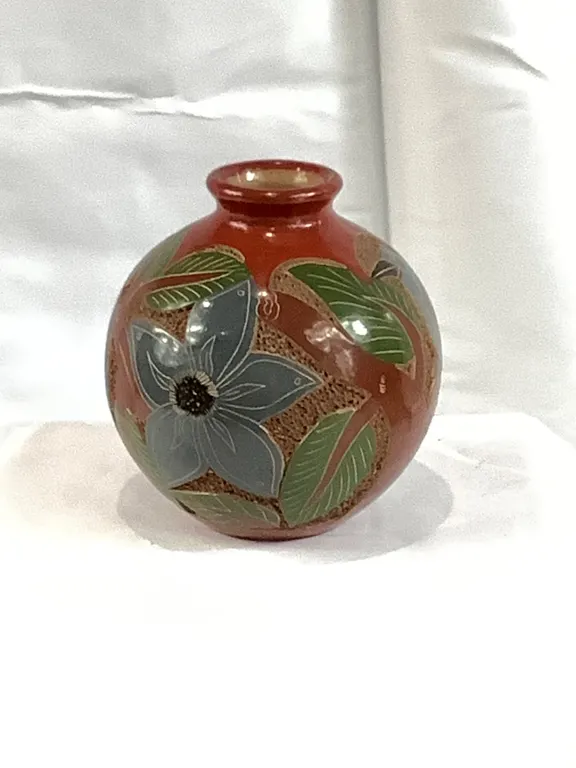 Vintage Clay Pottery VASE