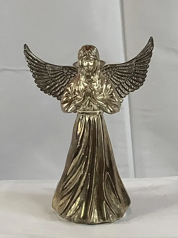 Vintage International Silver Company Angel Candlestick