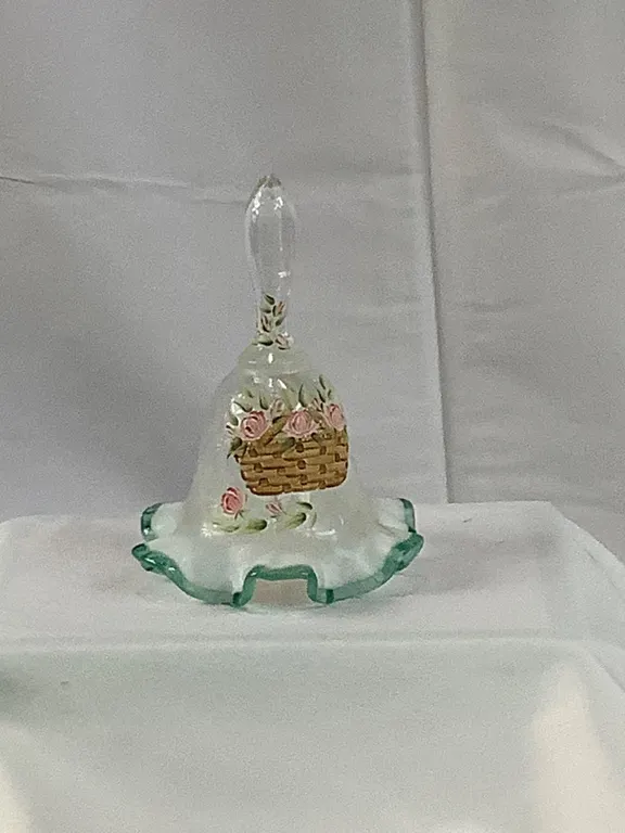Rare Fenton Longaberger Bell