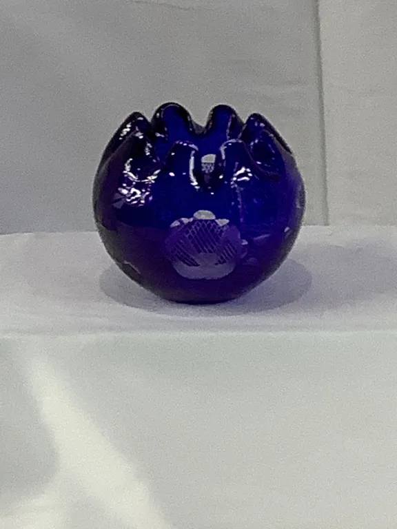 Vintage Rose Bowl Cobalt