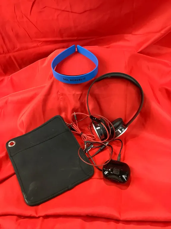 variety OF headphones over ear AND inside