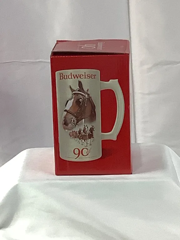 Budweiser 90th Holiday Stein