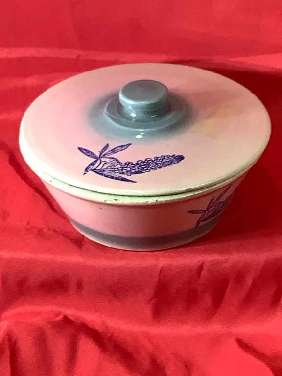 Vintage Hard to Find MCM 1950S ATH-TEX-TEXAS BLUEBONNET STONEWARE