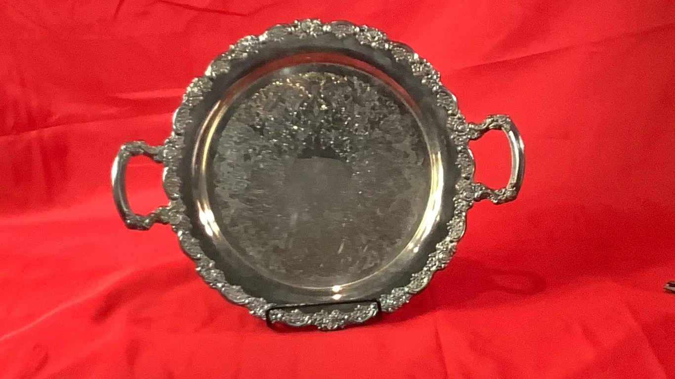 Silver Plate Serving Tray