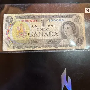 1973 Canadian One Dollar Bill