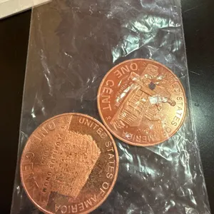 (2) One Ounce Copper Rounds