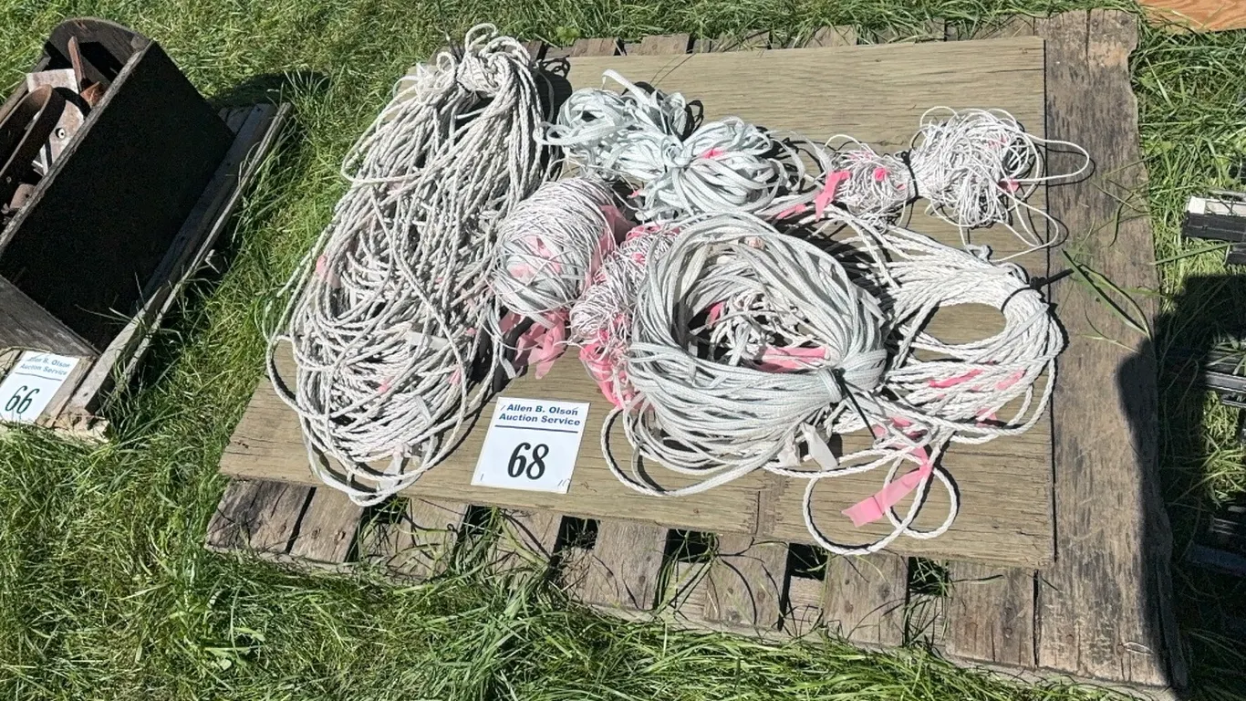 ELECTRIC FENCE WIRE - 8 BUNDLES