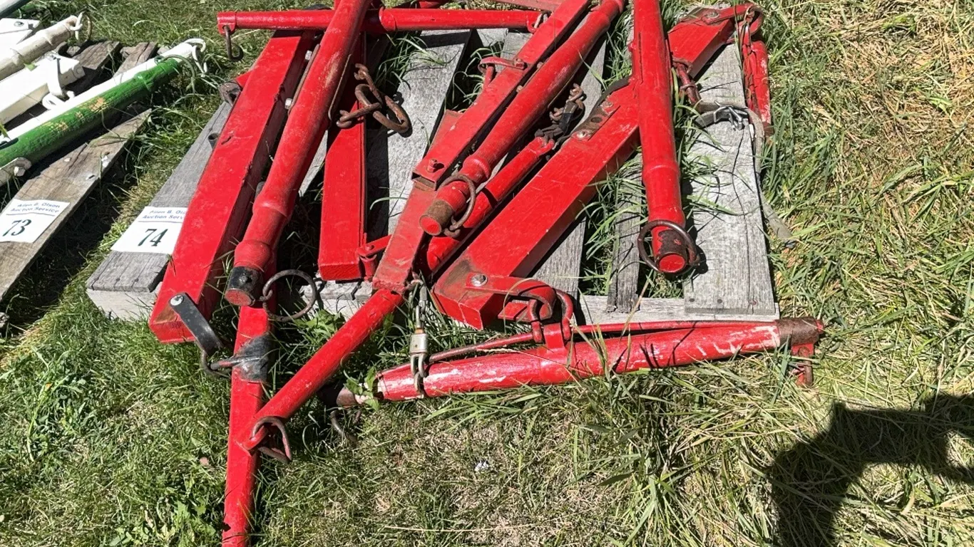 RED SET - 3 EVENERS & 3 NECK YOKES