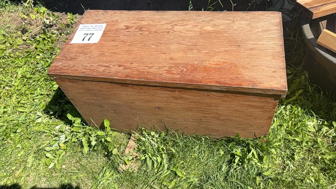 WOOD BOX OF FIREWOOD