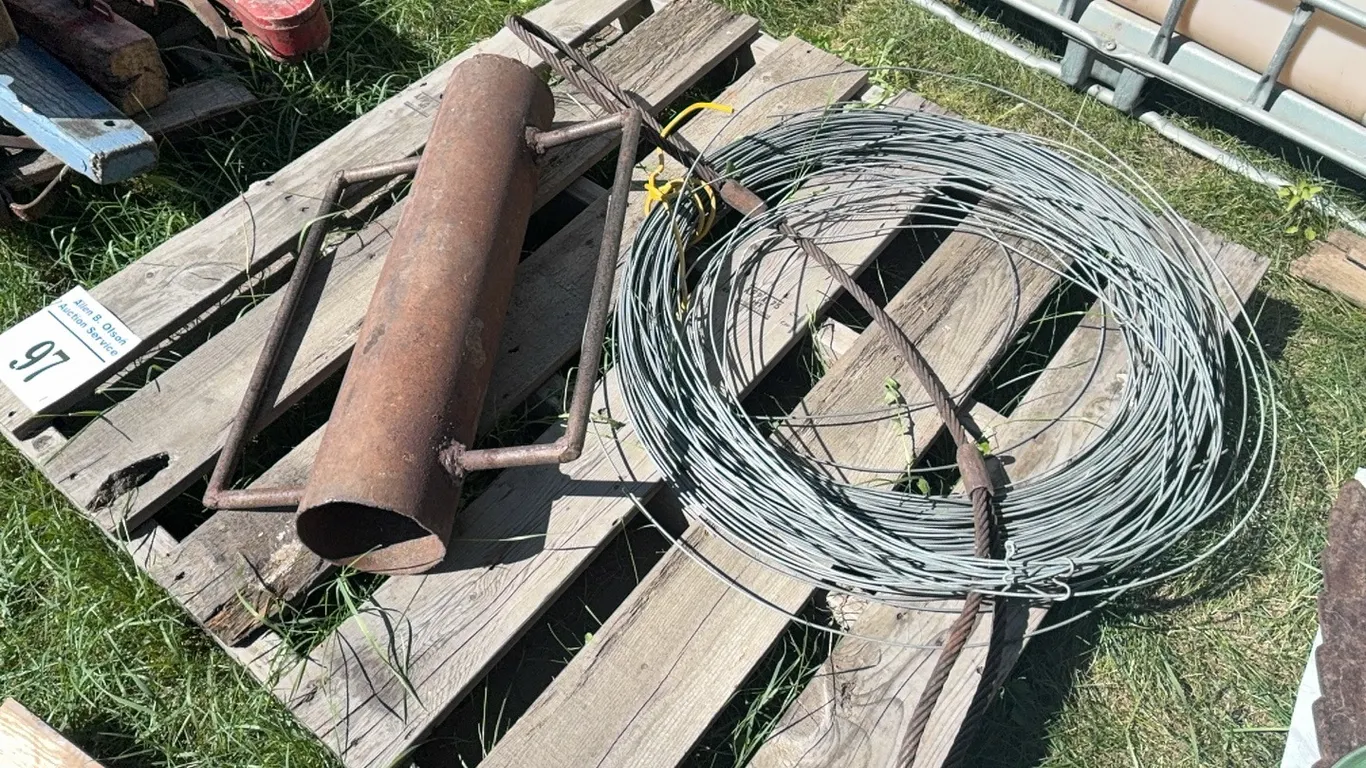 POST POUNDER, TENSILE WIRE, TOW CABLE