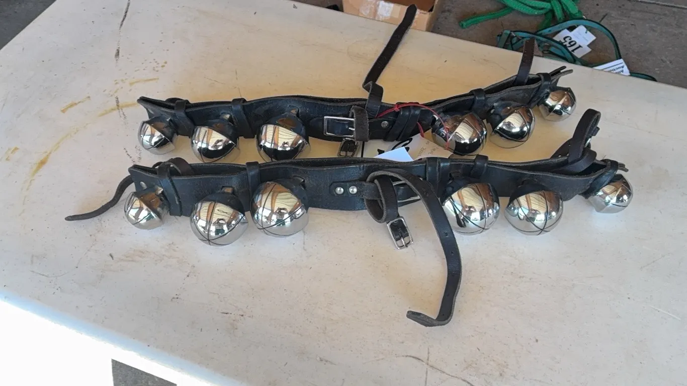 1 SET CHROME RUMP BELLS