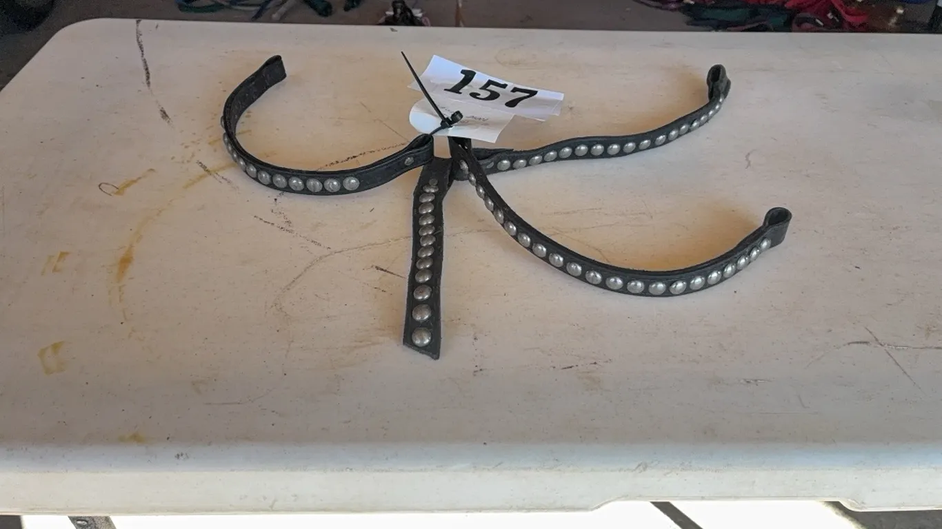 4 BRIDLE NOSE PIECES