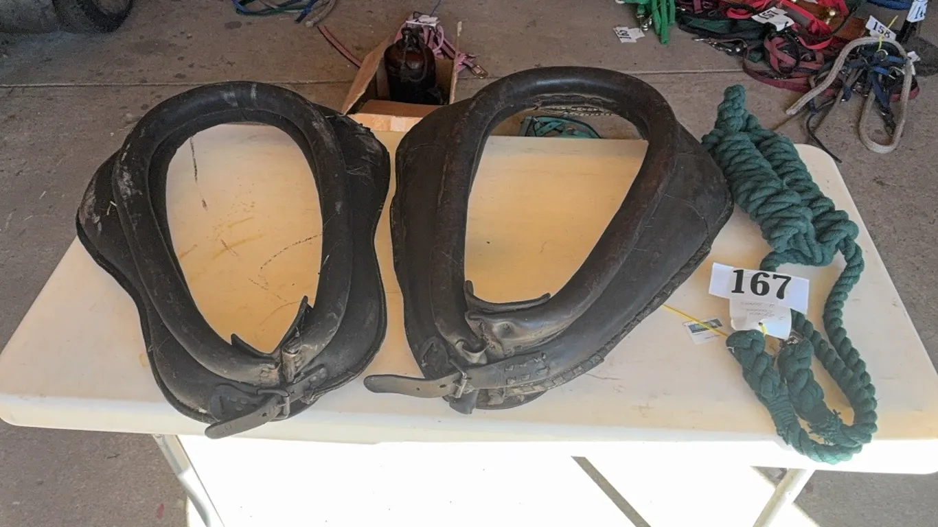 2 - 24" COLLARS, 2 SHANKS