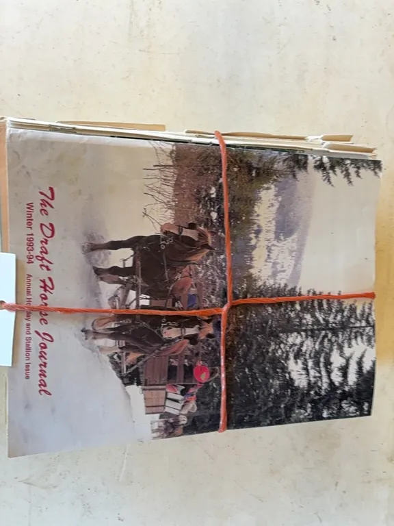 DRAFT HORSE JOURNALS ASSORTED DATES