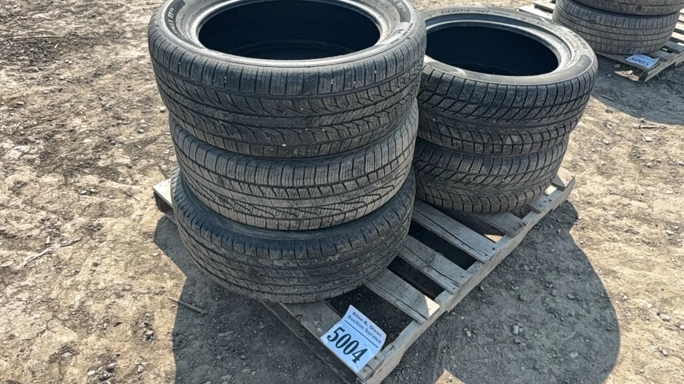 2 - 245/50R18 TIRES, 2 - 225/55R18 TIRES, 1 - 245/60R18 TIRES