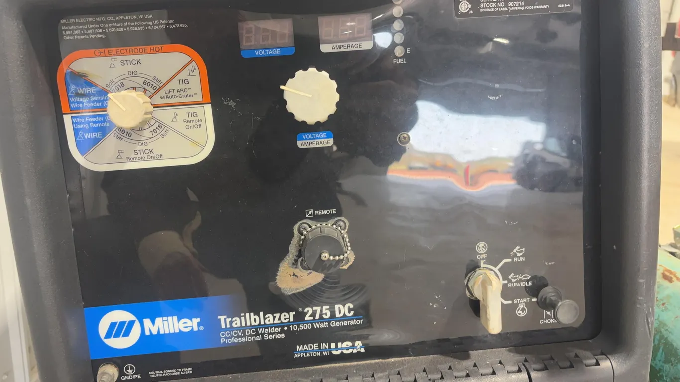 Miller Trailblazer 275 Welder