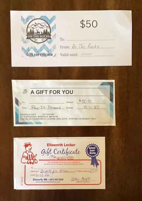 Gift Certificates