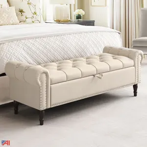 Dawsey Upholstered Storage Bench
