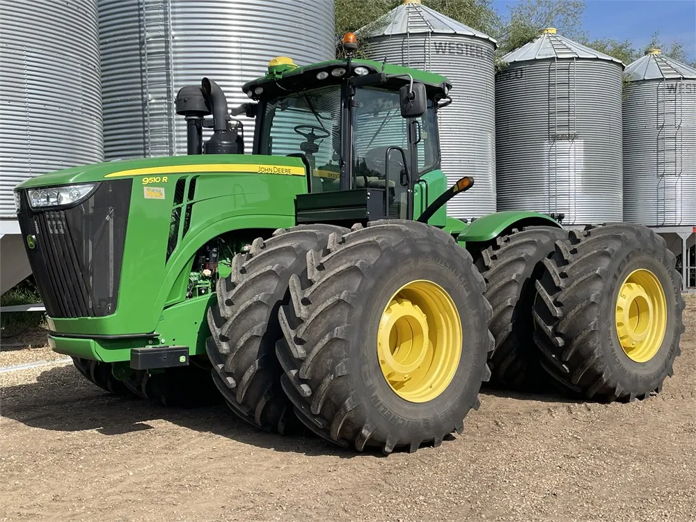 2013 JOHN DEERE 9510R 4WD Tractor, 2,568 Hours, Big 1000 PTO., Shedded