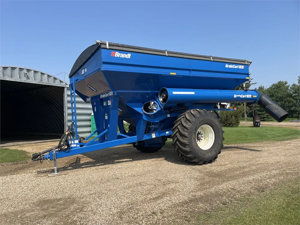 2012 BRANDT 1020XR s/a Grain Cart w/ Digistar GT460 Scale, 1000 Bushel Capacity