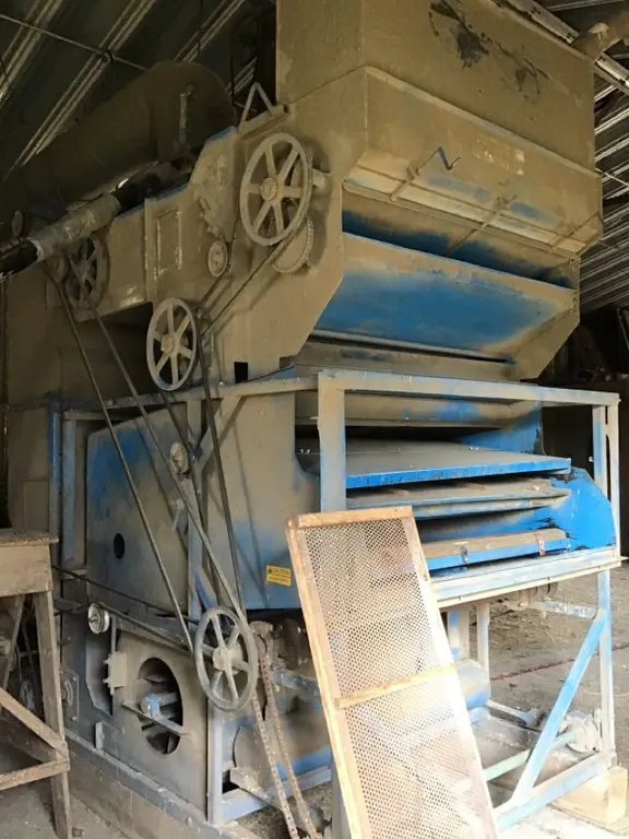 Forever mill, 54” dustless screen cleaner, multi sieves, MOTOR NOT INCLUDED, see lot details