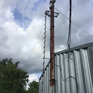 Leg, approx 35’, 4” bucket height, MOTOR NOT INCLUDED, see lot details